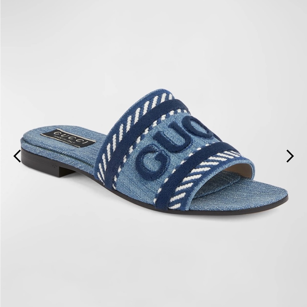 Gucci Jane Denim Slide 36